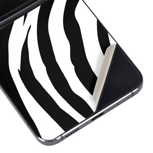 Zebra Print Galaxy Z Flip5 5G Skin