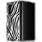 Zebra Print Galaxy Z Fold4 5G Clear Case