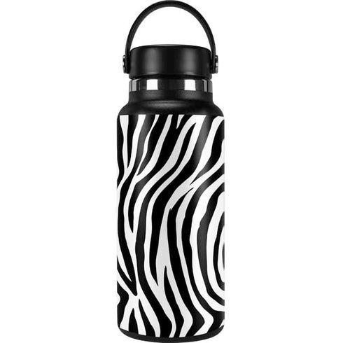 Zebra Print Hydro Flask 32oz Wide Mouth Skin