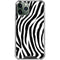 Zebra Print iPhone 11 Pro Max Clear Case