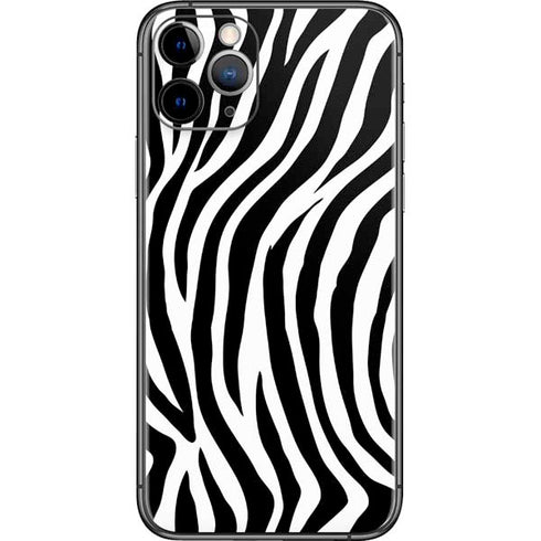 Zebra Print iPhone 11 Pro Skin