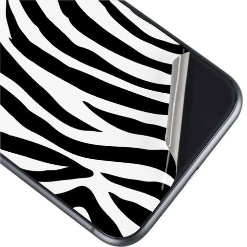 Zebra Print iPhone 11 Skin