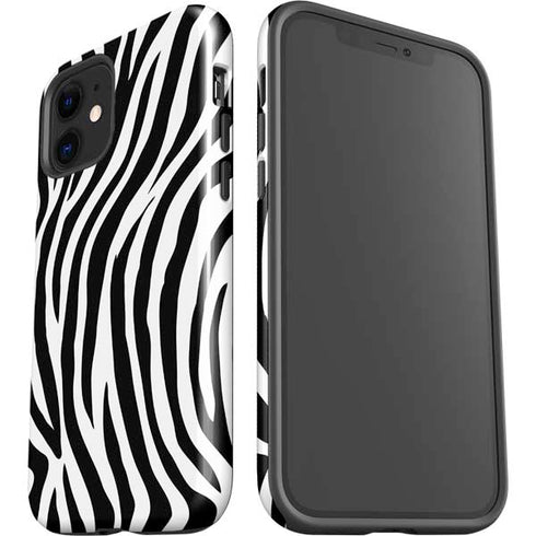 Zebra Print iPhone 12 Impact Case