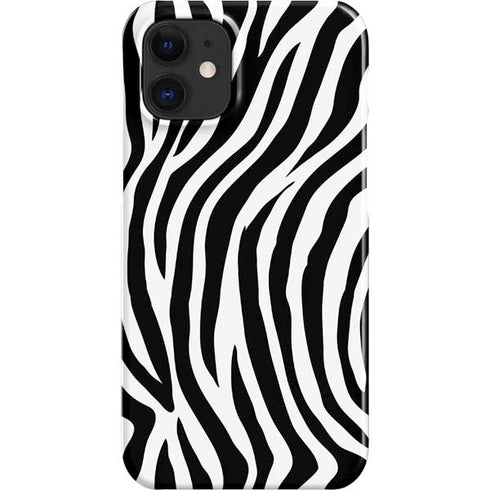 Zebra Print iPhone 12 Mini Lite Case