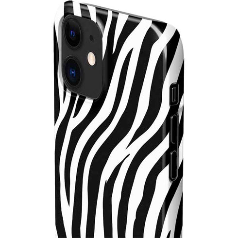 Zebra Print iPhone 12 Mini Lite Case