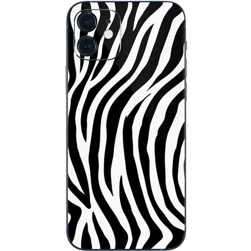 Zebra Print iPhone 12 Mini Skin