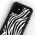 Zebra Print iPhone 12 Mini Waterproof Case