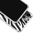Zebra Print iPhone 12 Pro Clear Case