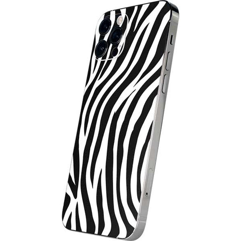 Zebra Print iPhone 12 Pro Max Skin