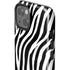 Zebra Print iPhone 15 Plus Impact Case