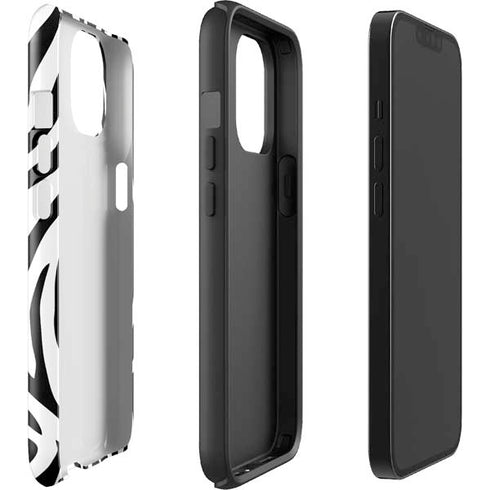 Zebra Print iPhone 15 Plus Impact Case