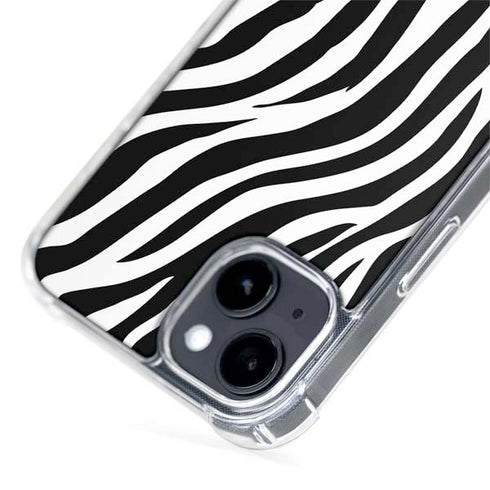 Zebra Print iPhone 15 MagSafe Case