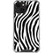 Zebra Print iPhone 14 Plus Clear Case
