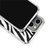 Zebra Print iPhone 15 Pro Clear Case
