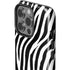 Zebra Print iPhone 15 Pro Impact Case