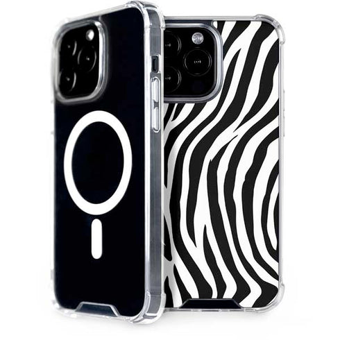 Zebra Print iPhone 15 Pro Max MagSafe Case