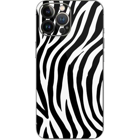Zebra Print iPhone 14 Pro Max Skin