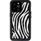 Zebra Print iPhone 14 Pro Max Waterproof Case