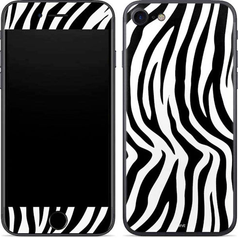 Zebra Print iPhone 8 Skin