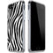 Zebra Print iPhone SE (2nd & 3rd Gen) Clear Case