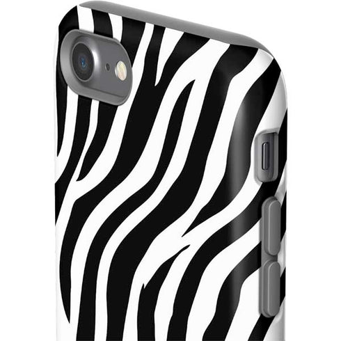 Zebra Print iPhone SE (2nd & 3rd Gen) Pro Case