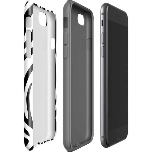 Zebra Print iPhone SE (2nd & 3rd Gen) Pro Case