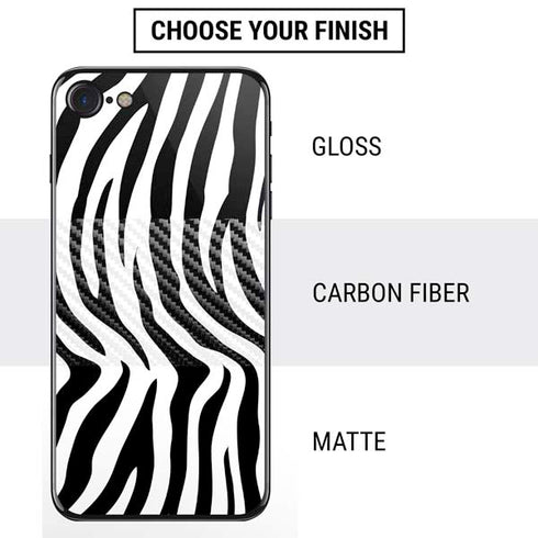 Zebra Print iPhone SE (2nd & 3rd Gen) Skin