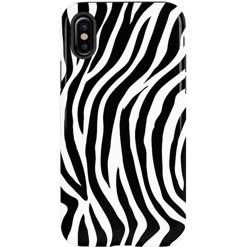 Zebra Print iPhone X Pro Case