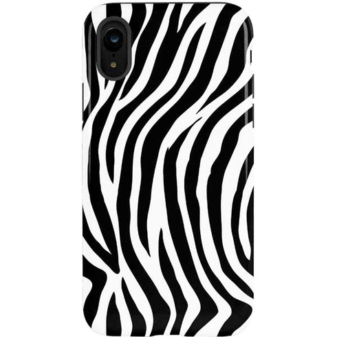 Zebra Print iPhone XR Pro Case