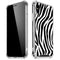 Zebra Print iPhone XS Max Clear Case