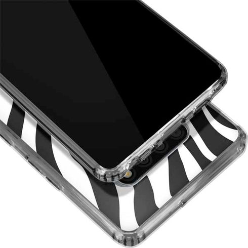 Zebra Print LG Stylo 6 Clear Case