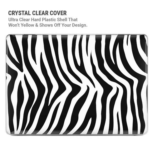 Zebra Print MacBook Air 15in (2023-2025) Case plus Skin