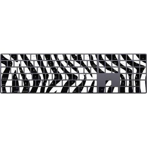 Zebra Print Magic Keyboard with Numeric Keypad Skin