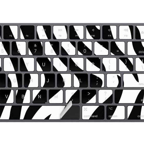 Zebra Print Magic Keyboard with Numeric Keypad Skin