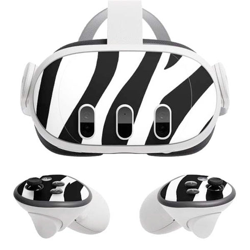 Zebra Print Meta Quest 3 Skin