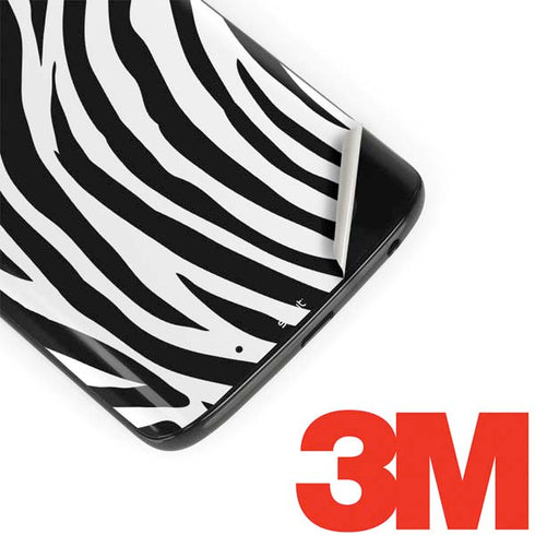 Zebra Print Moto G6 Skin