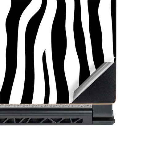 Zebra Print MSI GS65 Stealth Laptop Skin