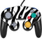 Zebra Print Nintendo GameCube Controller Skin