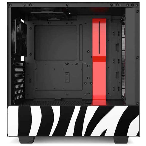 Zebra Print NZXT H510 Compact ATX Mid-Tower Case Skin