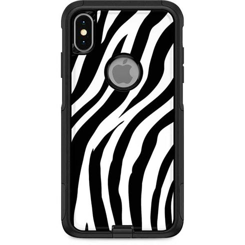 Zebra Print Otterbox Commuter iPhone Skin