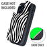 Zebra Print Otterbox Defender iPhone Skin