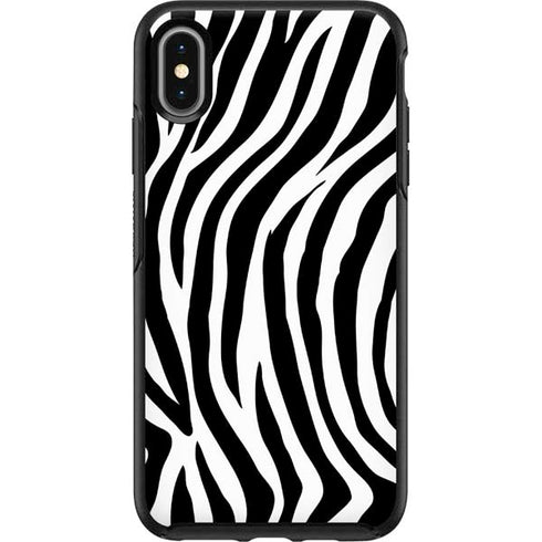 Zebra Print Otterbox Symmetry iPhone Skin