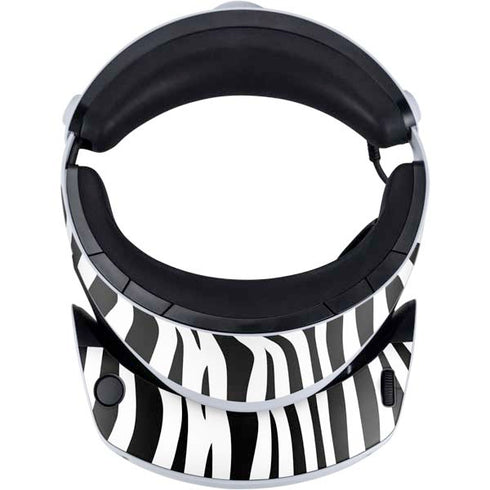 Zebra Print PlayStation VR2 Skin