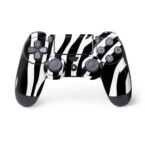 Zebra Print PS4 Controller Skin