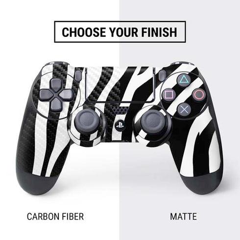 Zebra Print PS4 Pro/Slim Controller Skin