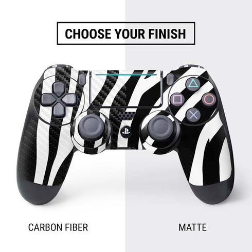 Zebra Print PS4 Slim Bundle Skin