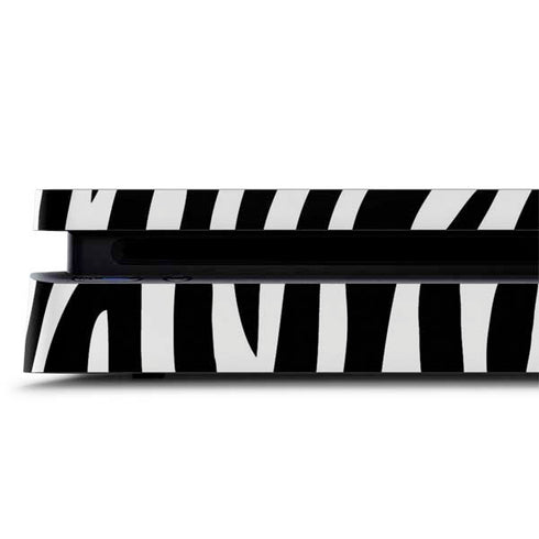 Zebra Print PS4 Slim Skin