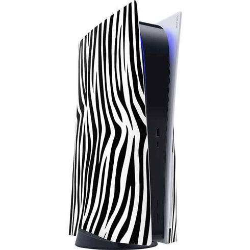 Zebra Print PS5 Console Skin