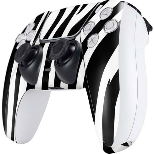 Zebra Print PS5 Controller Skin