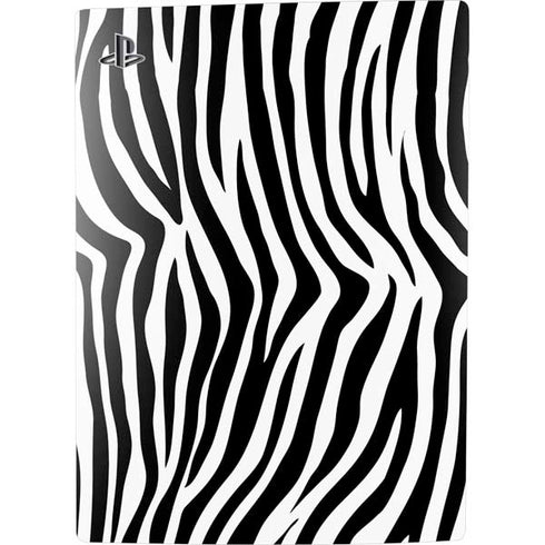 Zebra Print PS5 Digital Edition Console Skin